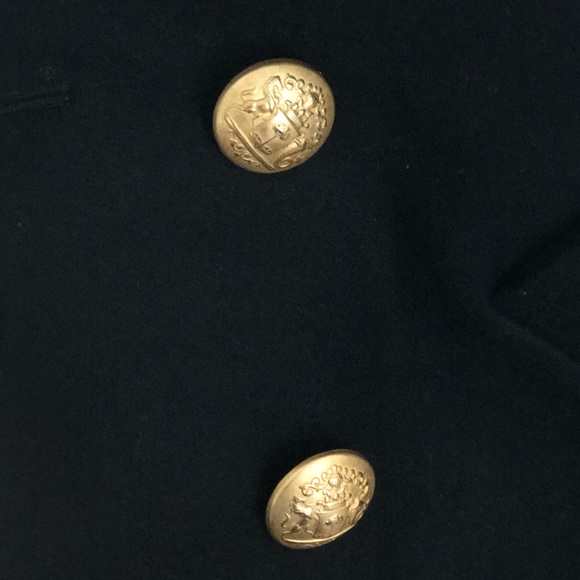 Double Breasted Wool Peacoat - Picture 10 of 12